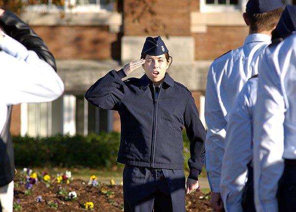 Air Force ROTC&amp;#039;s on Drill Field