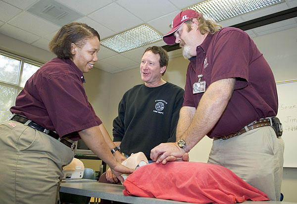 CPR class at Sanderson Center