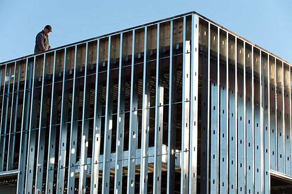 Construction on Research Park Business Incubator Building