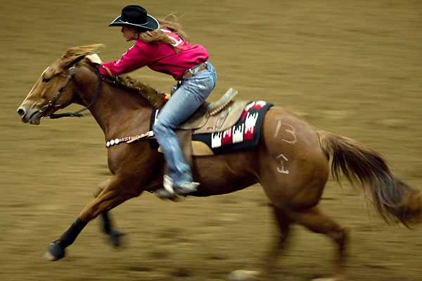 Barrel Racing at MS Horse Park