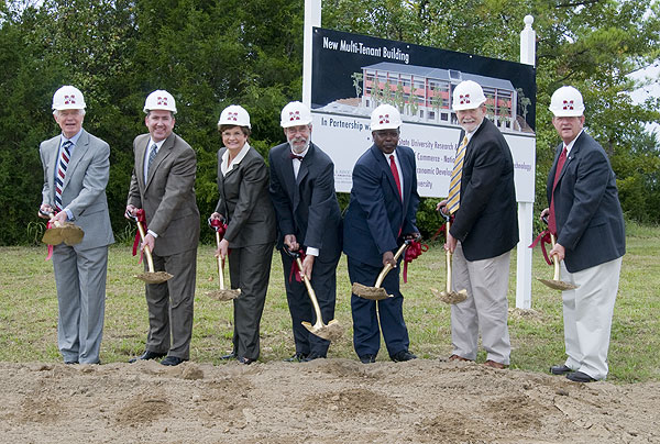 Research Park multi-tenant building groundbreaking