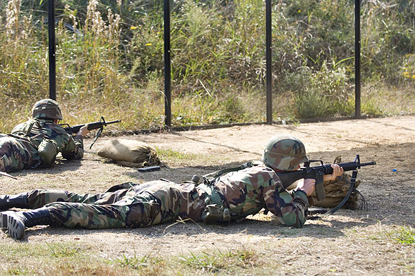 ROTC Basic Marksmanship Training