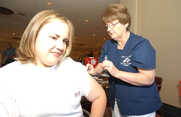 Flu shots at Union