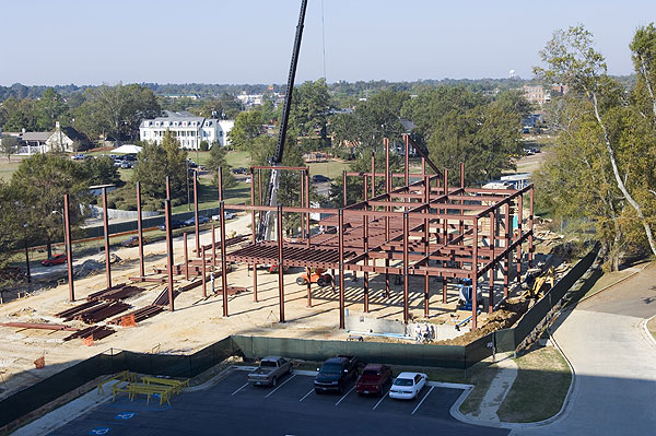 Cullis Wade Depot construction