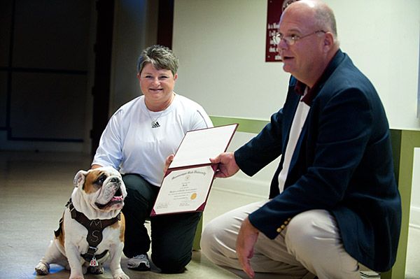 Bully Receives Honorary Masters