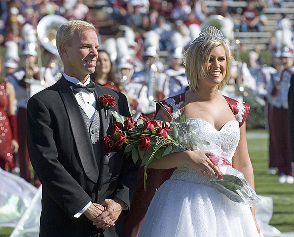 Maren McKinley crowned Homecoming Queen