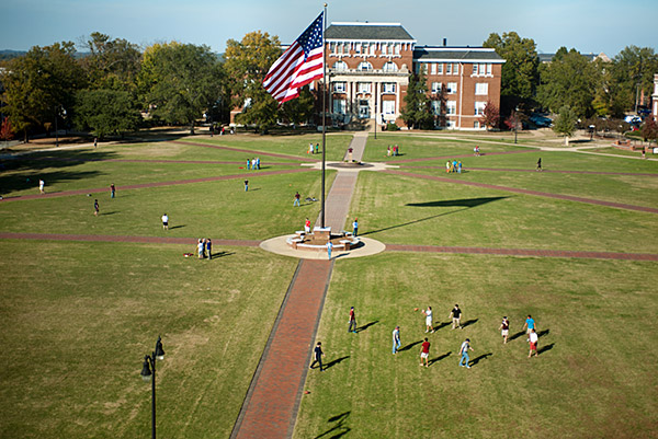 Drill Field Fall Day