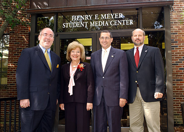 Dedication of Henry Meyer Media Center