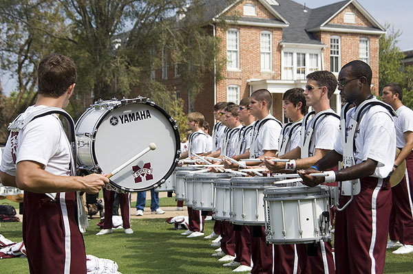 Pre-game Drum Line