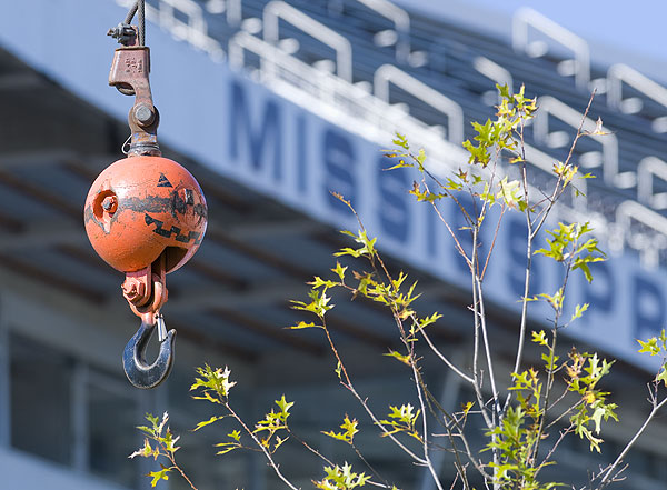 Wrecking ball pumpkin at The Junction