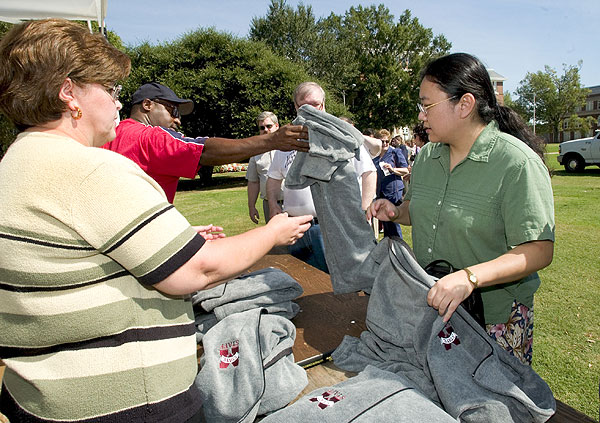 Staff Council annual jacket &amp;amp;amp;amp; hotdog sale