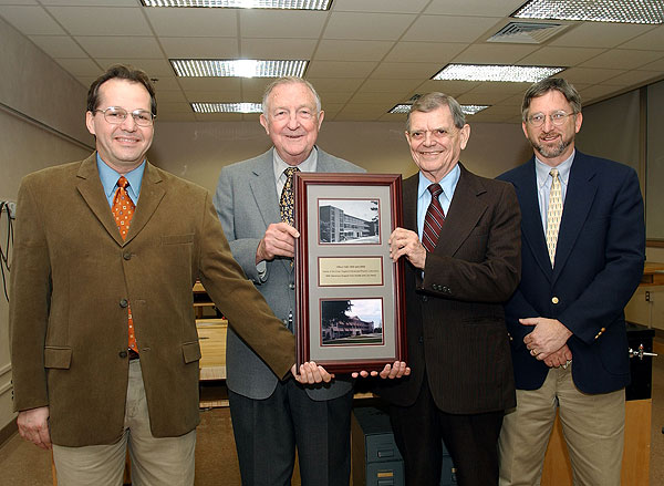 Evan Ragland lab dedication