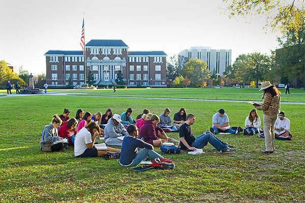 Poetry on the Drill Field