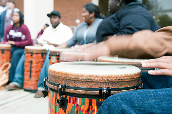 African music at Allen Hall