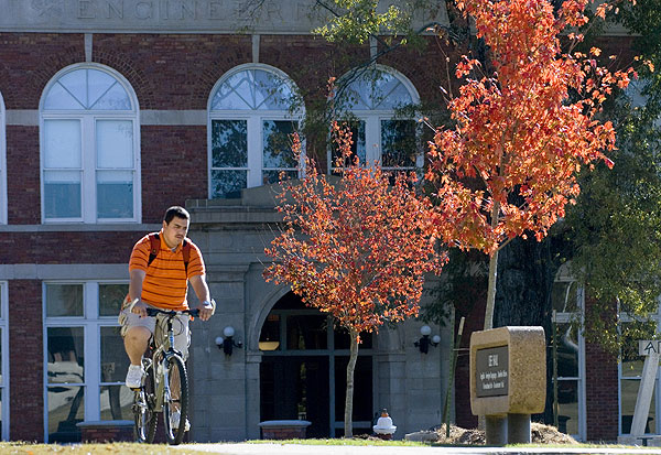 Fall Color on Drill Field