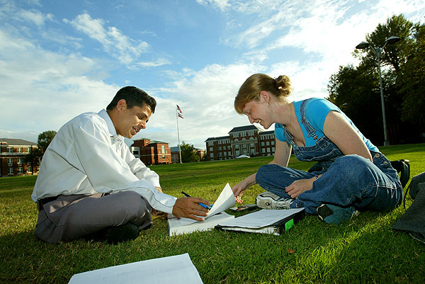 Outdoor study hall