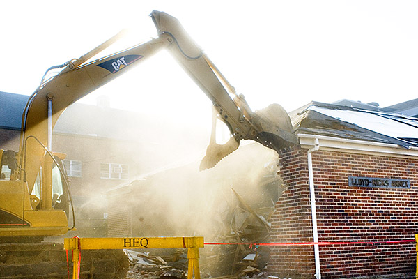 Lloyd-Ricks Annex Demolished