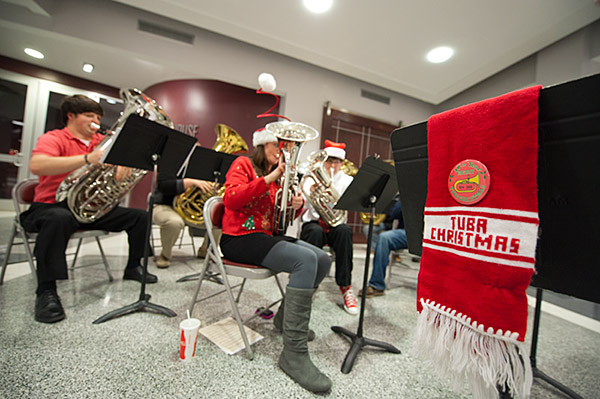 Tuba Christmas Performance