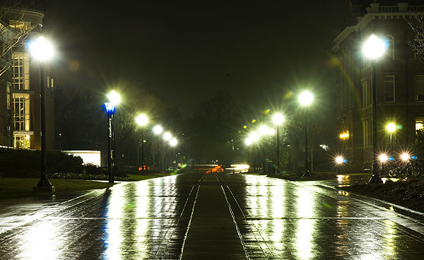 Rainy Old Main