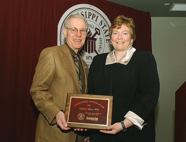 Faculty award winner Donna Reese