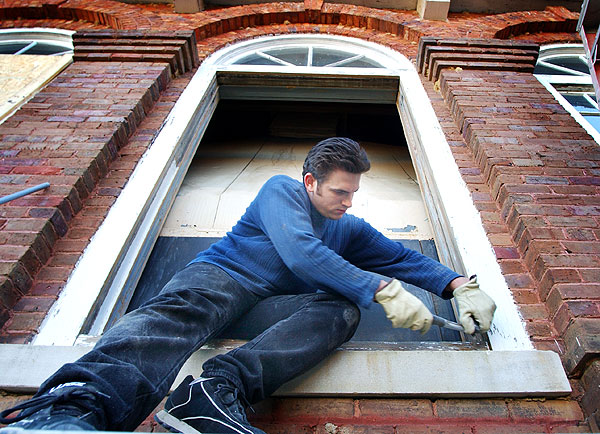 Window restoration at IED building