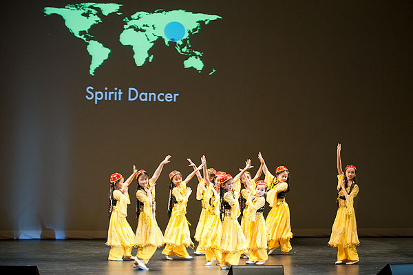 Dance around the world performance