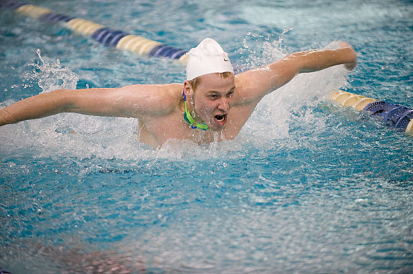 Swimming at International Games competition