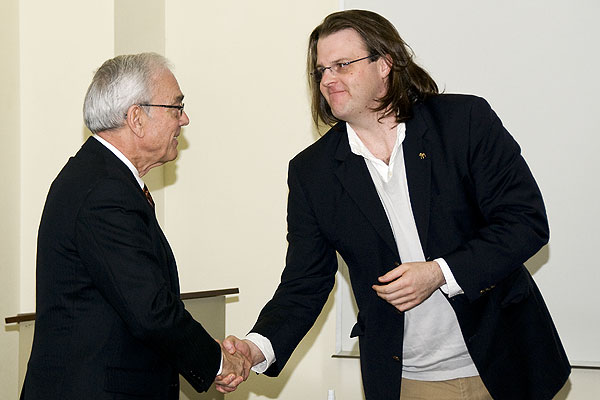 Whit Wade with former Kentucky Gov.