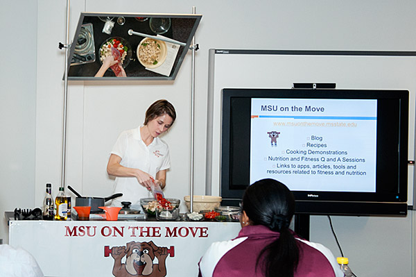 Mandy Conrad cooking demo