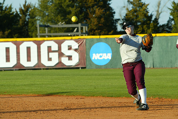 Softball practice