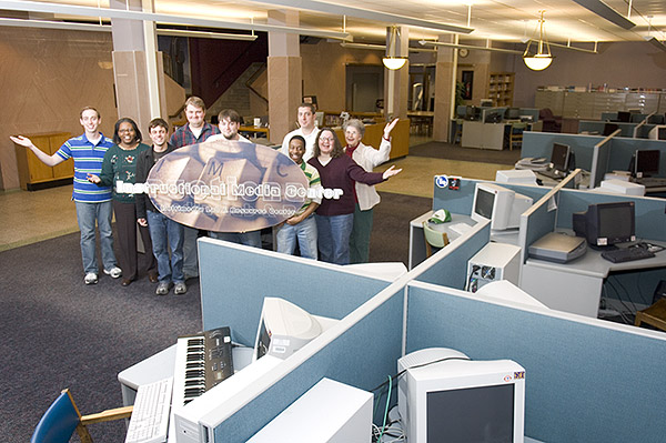 Instructional Media Center in new Library location