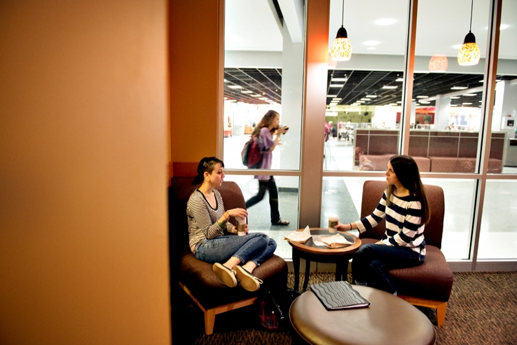 Professor Conversation in Starbucks