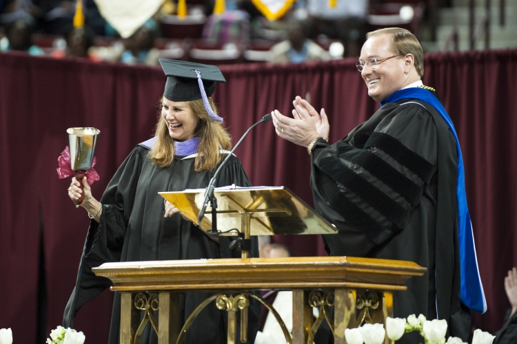 Janet Marie Smith at Graduation