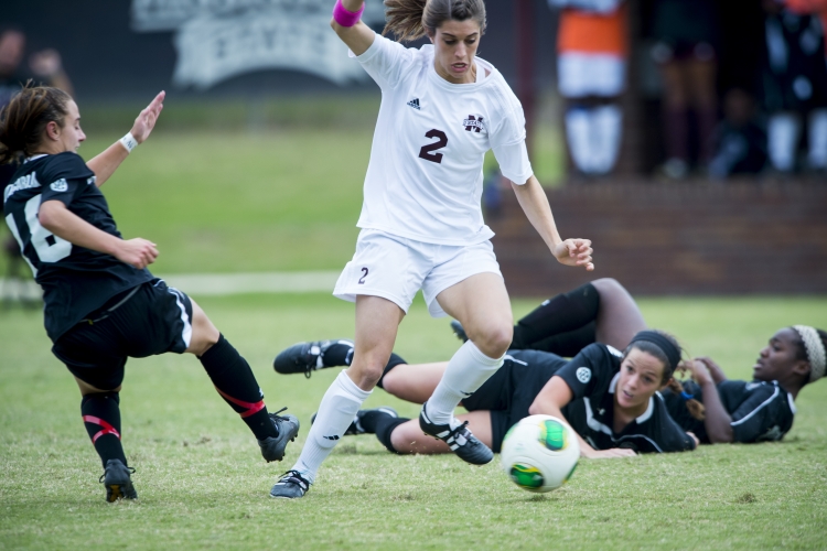 Soccer Action vs South Carolina