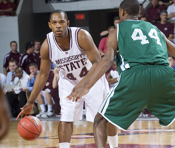 Men&amp;amp;amp;#039;s NIT basketball action vs Miss. Valley St.