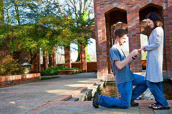 Proposal at the Chapel of Memories