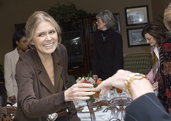 Gloria Steinem visits for Women&amp;amp;amp;#039;s History Month