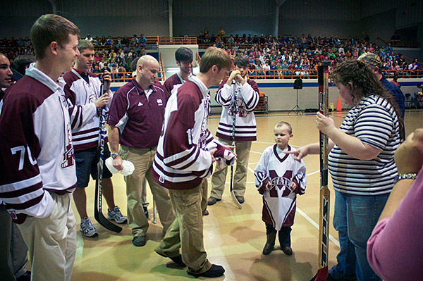 Hockey Team Make-a-Wish