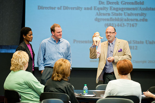 Diversity speaker Derek Greenfield