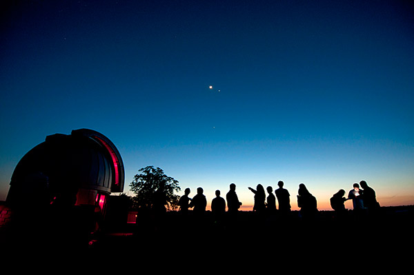 Astronomy Class Outing to S Farm Observatory