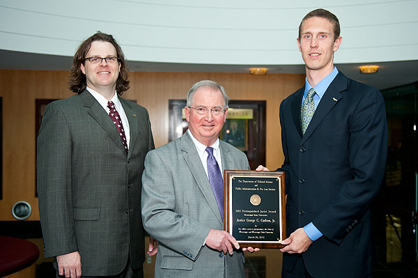 Justice George Carlson, Distinguished Jurist