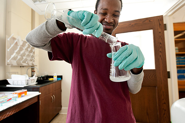 Iguana Genetics Research in Biology Lab