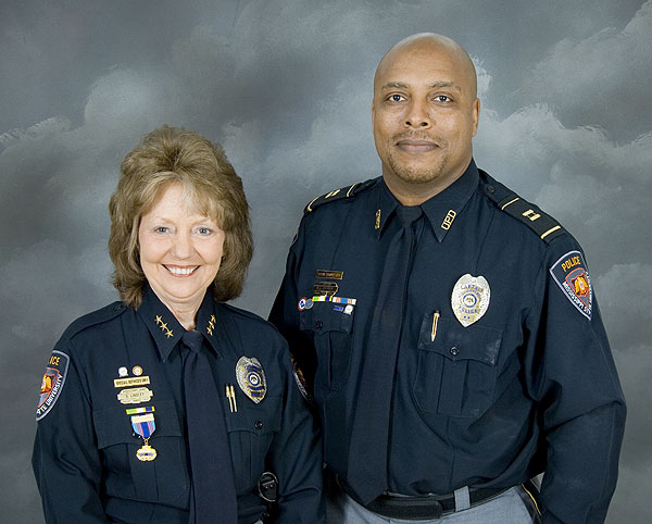 New police chief and assistant - Lindley &amp;amp;amp;amp; Spencer