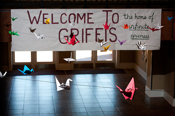 Griffis Origami Cranes for Japan