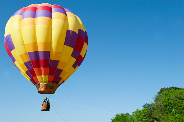 Spring Fling Hot Air Balloon