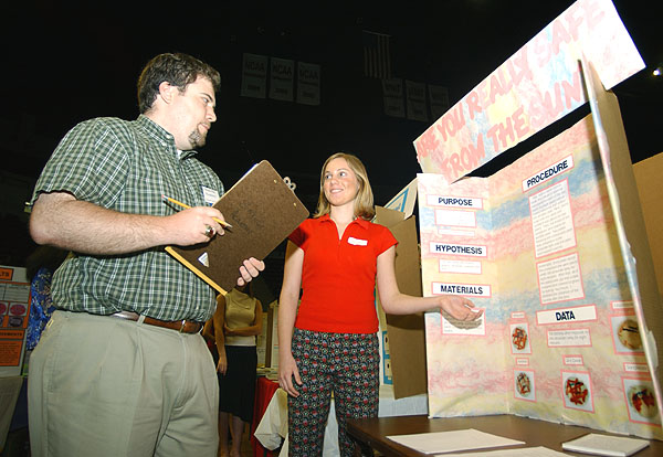 State science fair at Coliseum