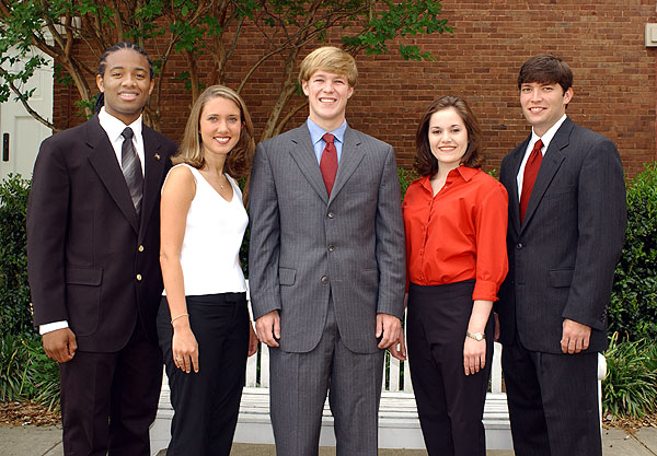 2003 Student Association officers