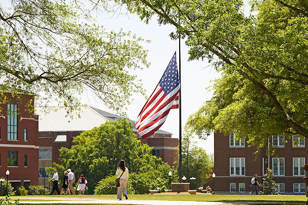 Flag at half mast