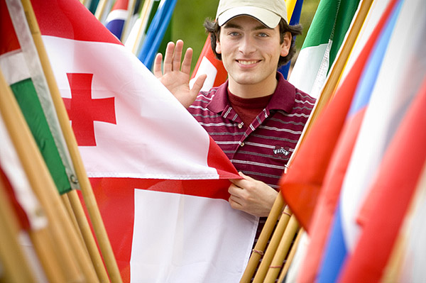 Intl Fiesta--Georgian Flag