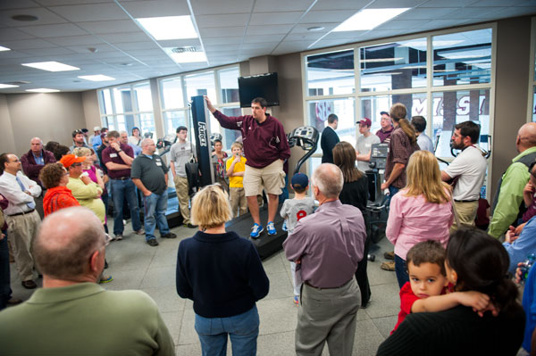 Faculty Tour the new Seal Football Complex